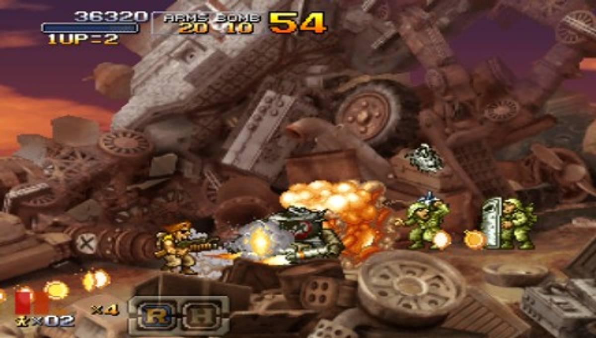 Metal Slug XX ISO - PSP screenshot 8