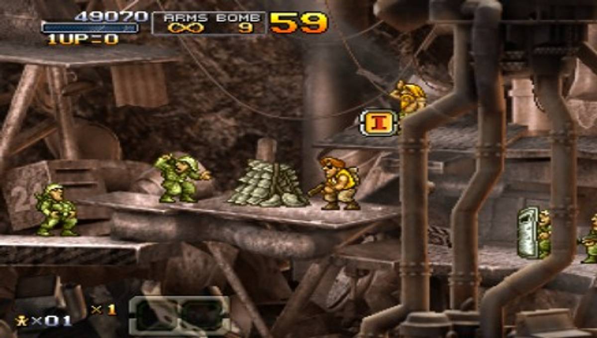 Metal Slug XX ISO - PSP screenshot 9