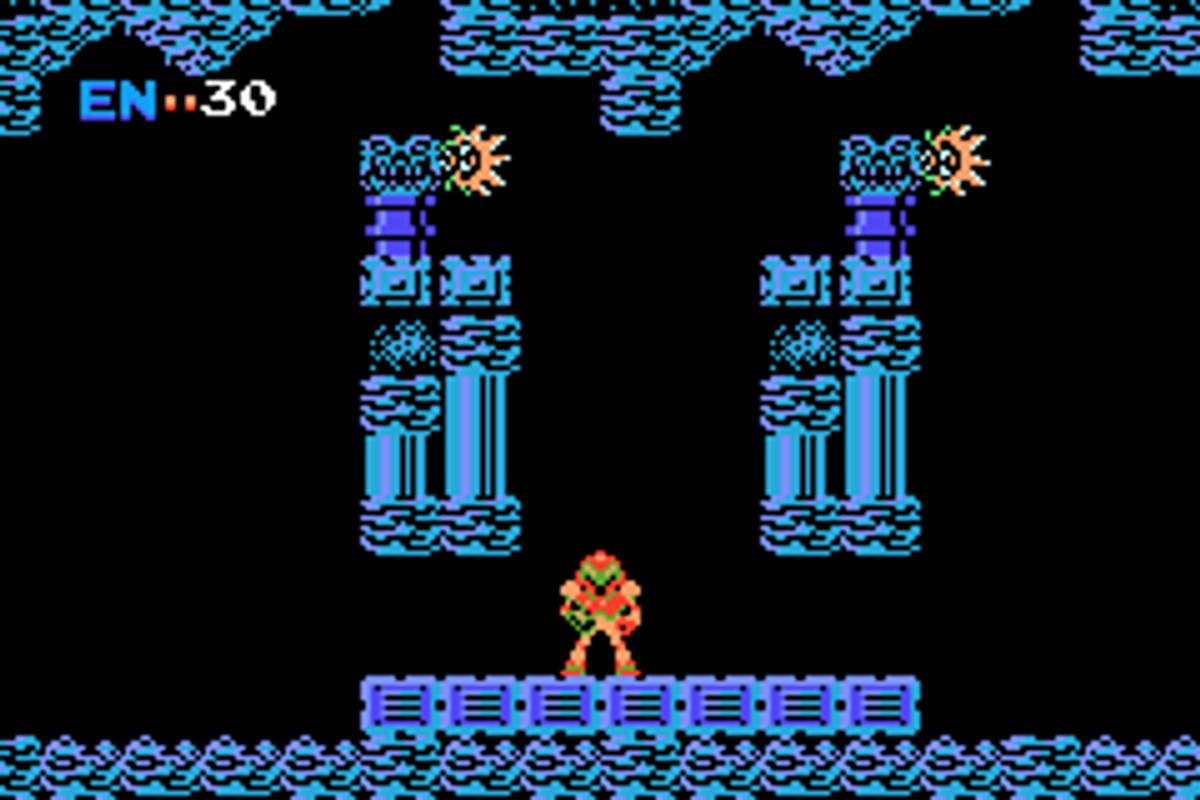 Metroid ROM - GBA screenshot 3