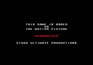 Michael Jackson's Moonwalker ROM - Arcade screenshot 1