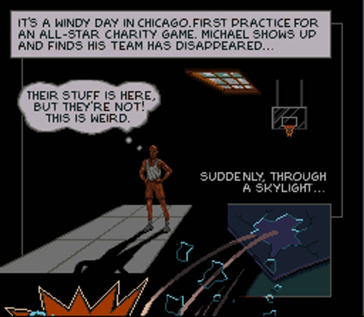Michael Jordan:  Chaos in the Windy City ROM - SNES screenshot 2