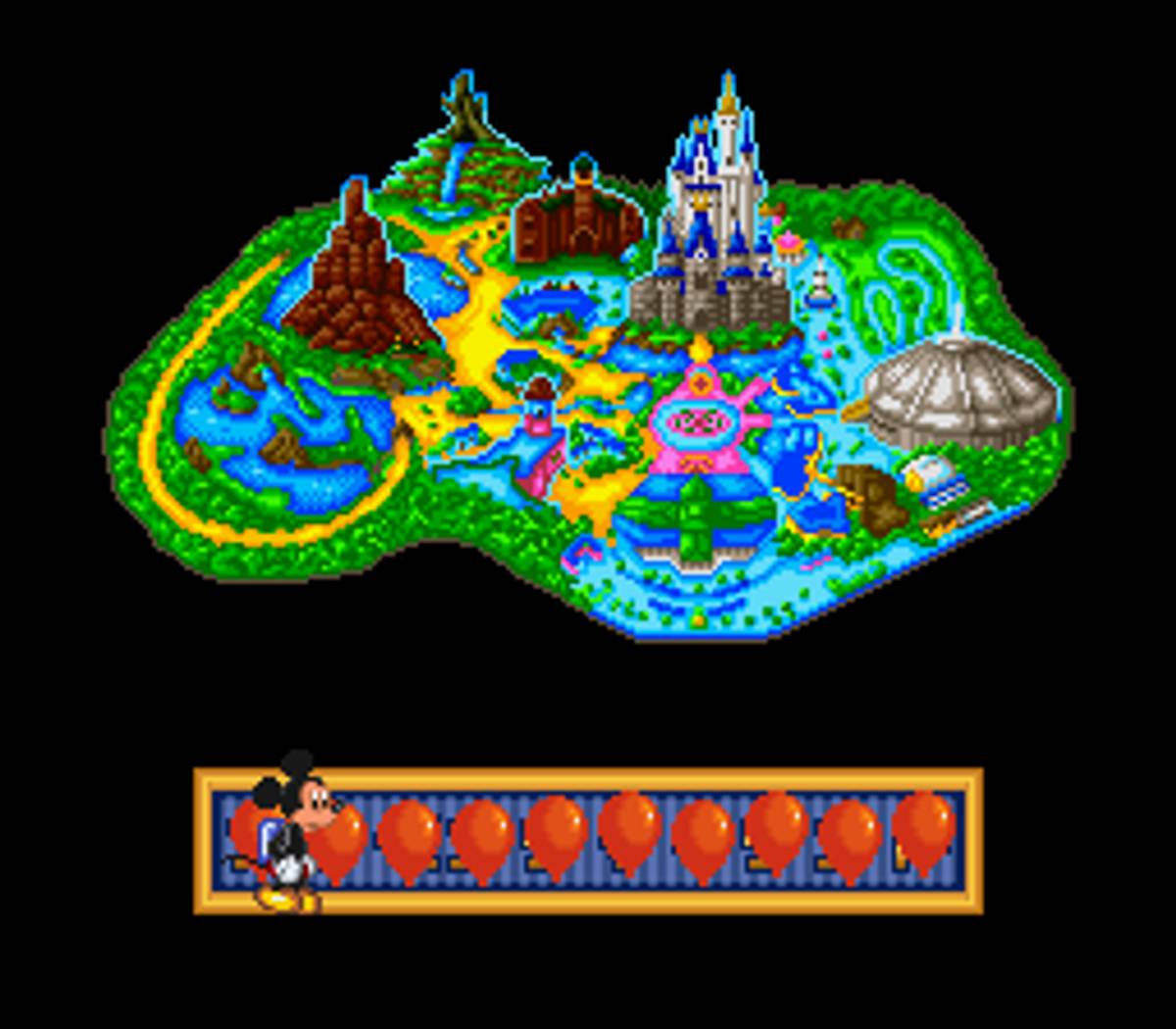 Mickey no Tokyo Disneyland Daibōken ROM - SNES screenshot 4