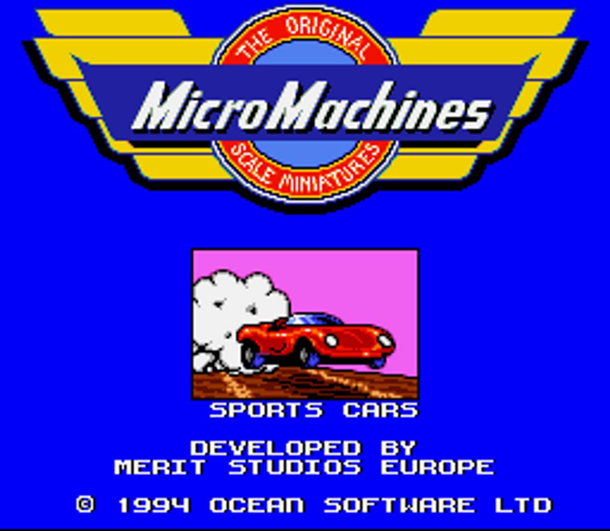 Micro Machines ROM - SNES screenshot 1
