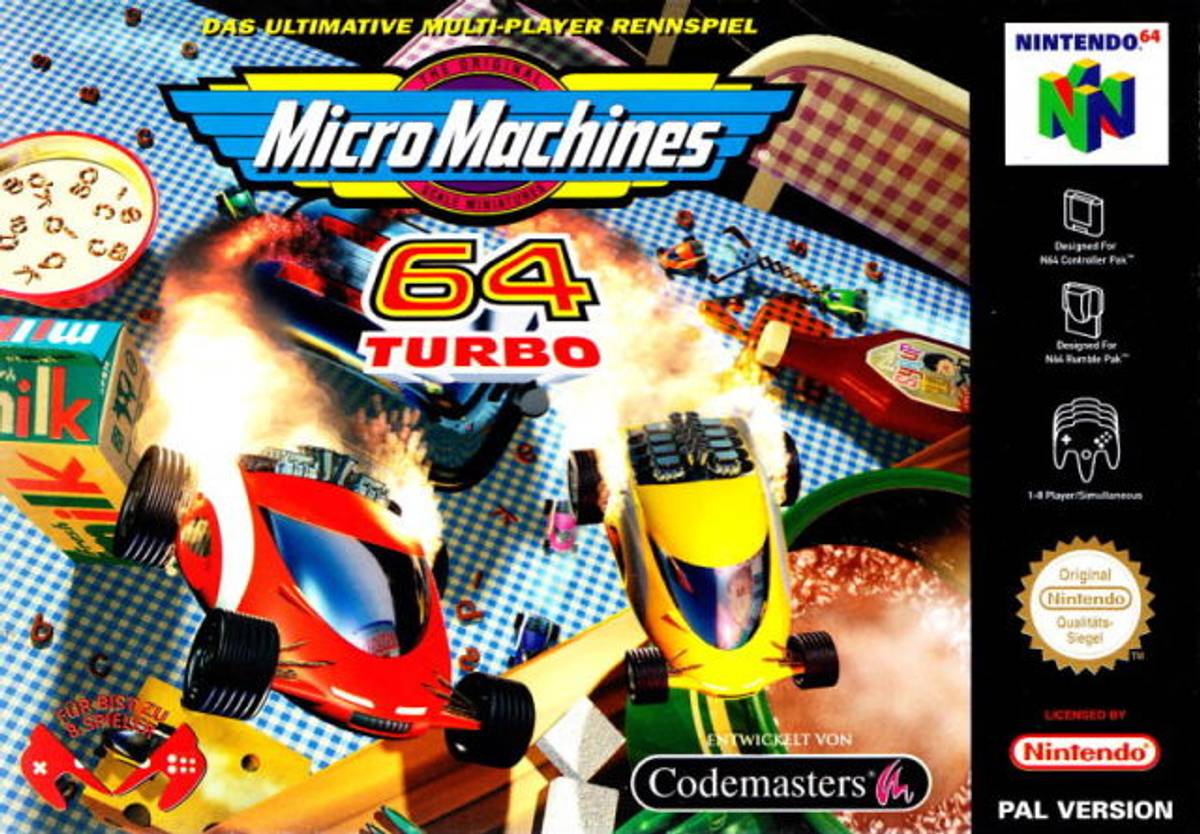 Download Torrent Micro Machines 64 Turbo ROM – N64