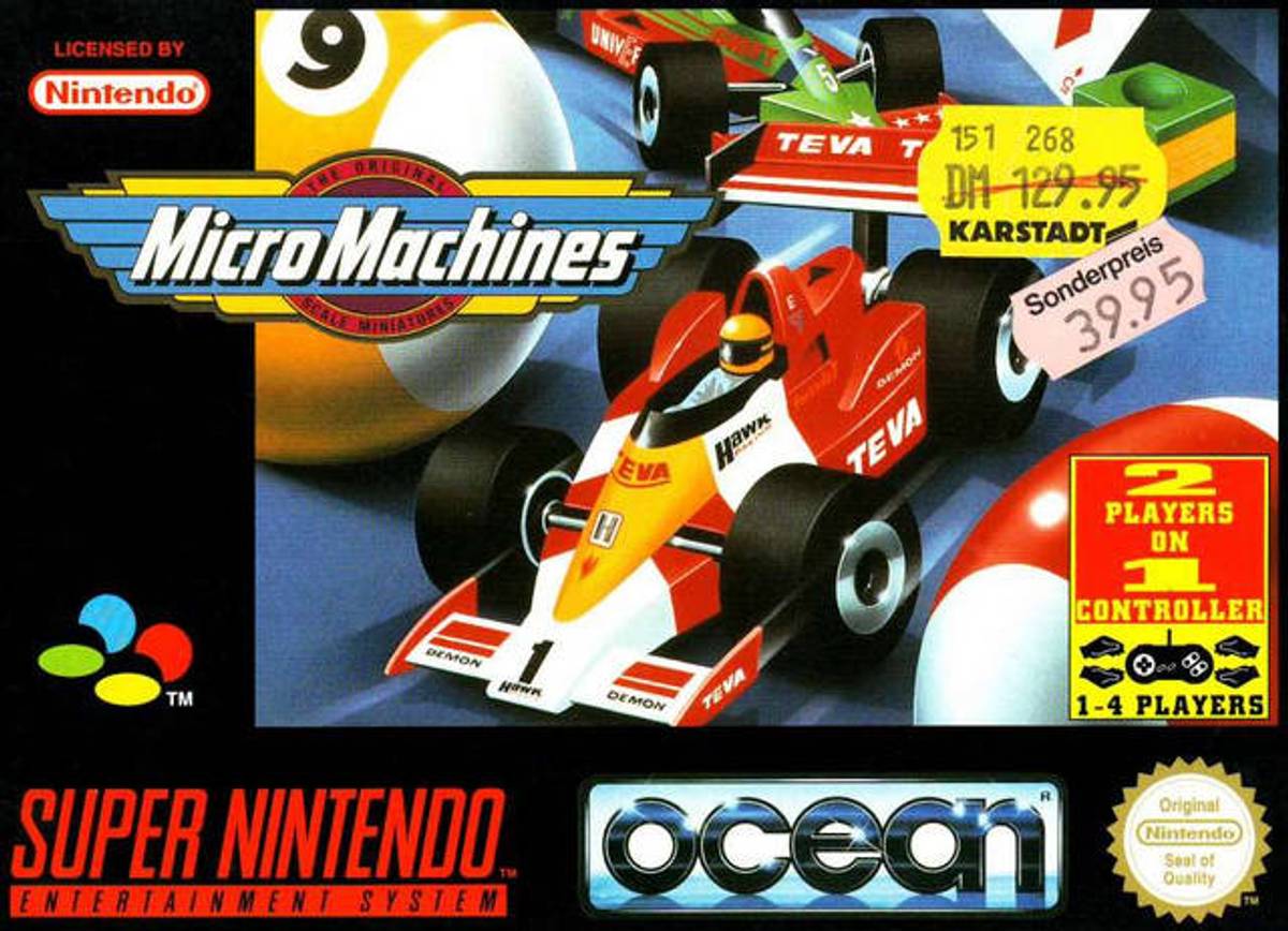 Download Torrent Micro Machines ROM – SNES