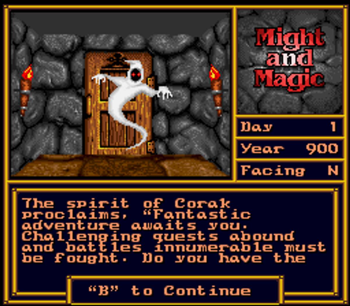 Might and Magic II: Gates to Another World ROM - SNES screenshot 2