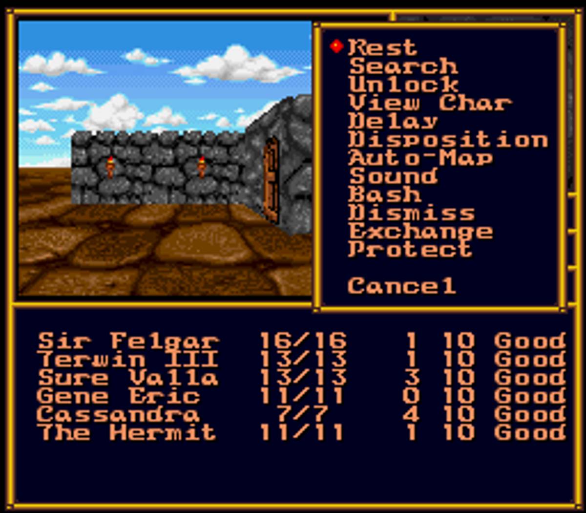 Might and Magic II: Gates to Another World ROM - SNES screenshot 3