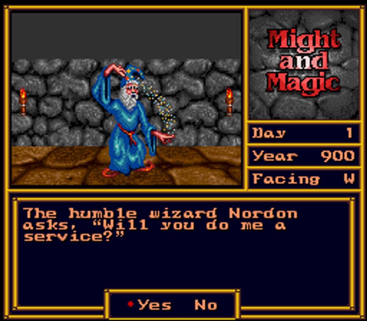 Might and Magic II: Gates to Another World ROM - SNES screenshot 5