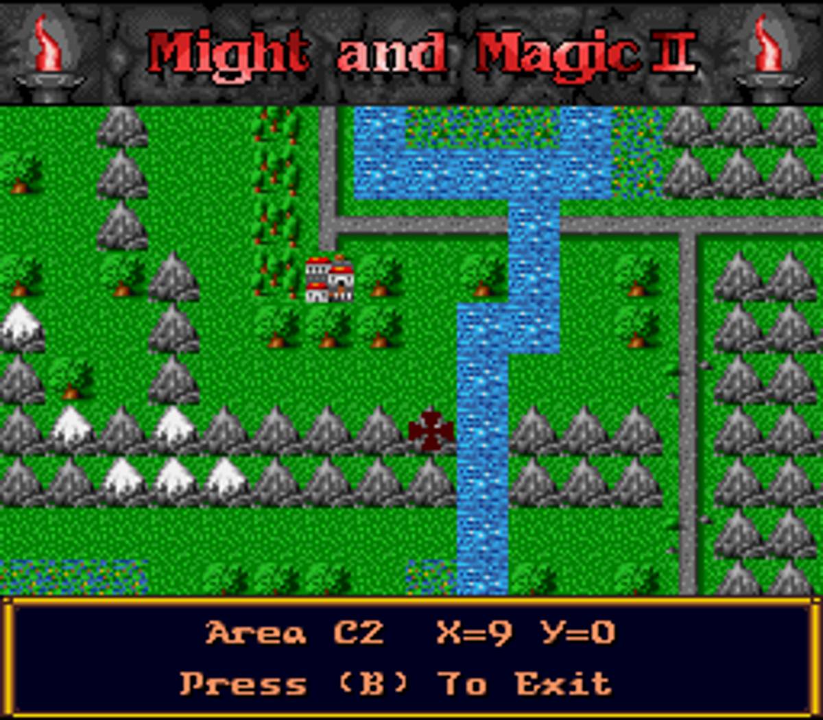 Might and Magic II: Gates to Another World ROM - SNES screenshot 6