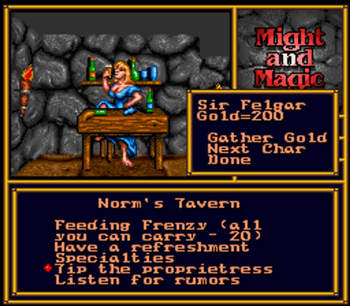 Might and Magic II: Gates to Another World ROM - SNES screenshot 8