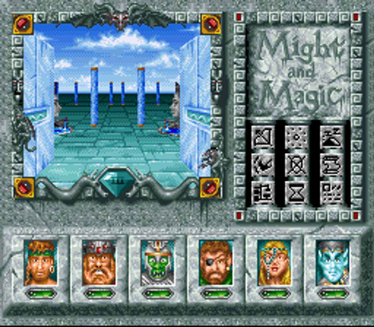 Might and Magic III: Isles of Terra ROM - SNES screenshot 3