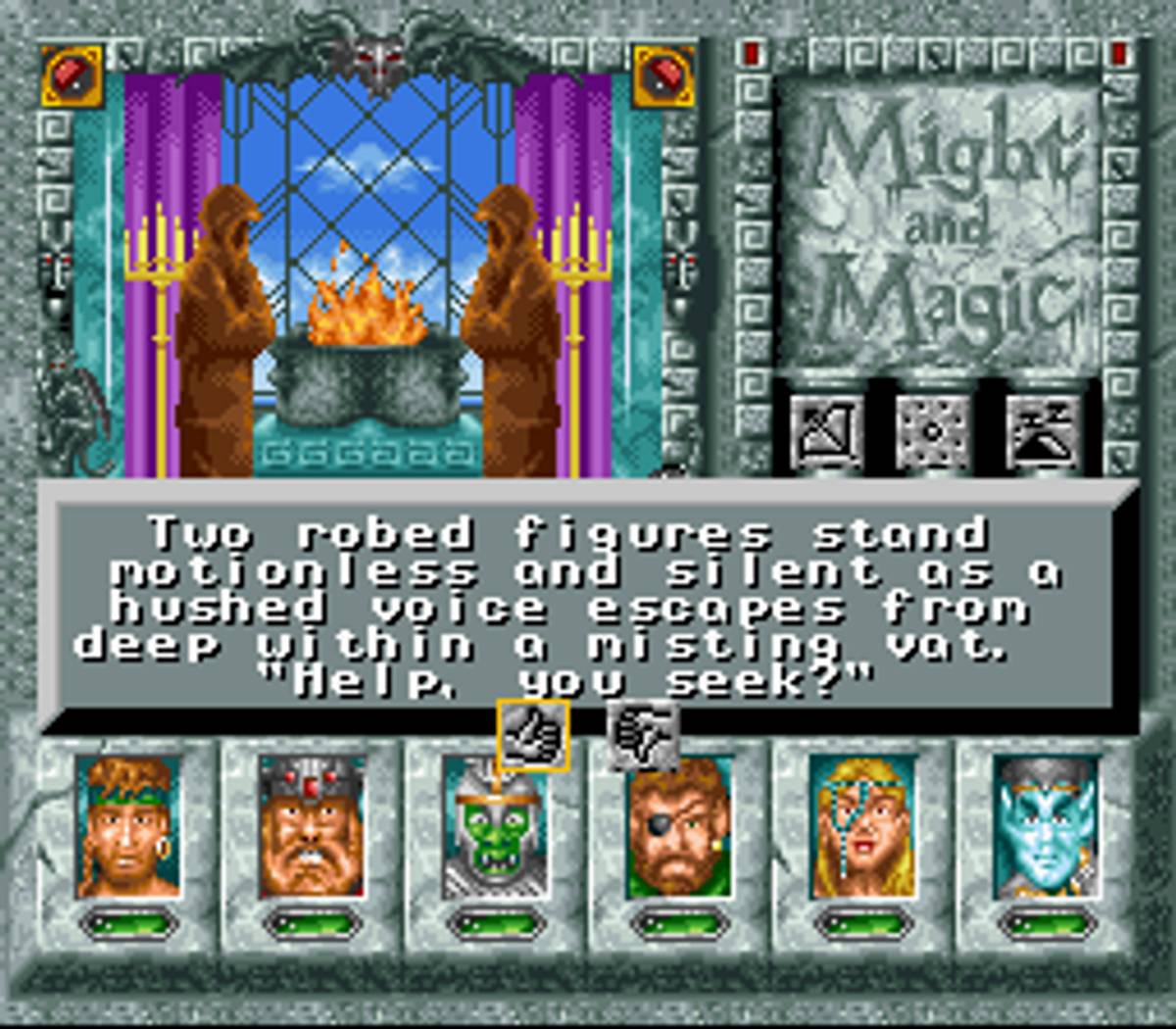 Might and Magic III: Isles of Terra ROM - SNES screenshot 4