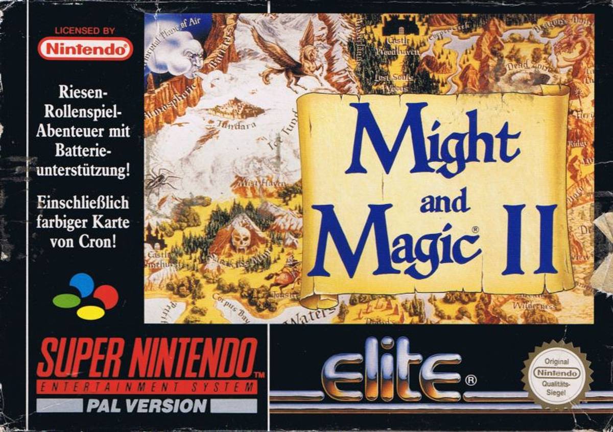 Download Torrent Might and Magic II: Gates to Another World ROM – SNES