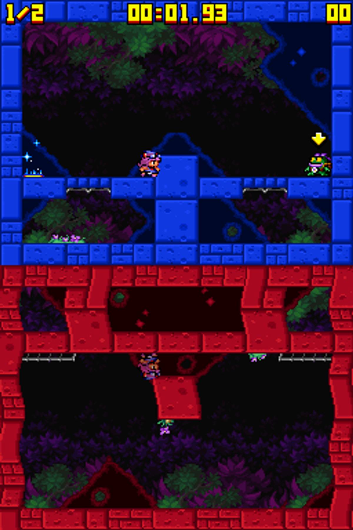 Mighty Flip Champs! ROM - NDS screenshot 2