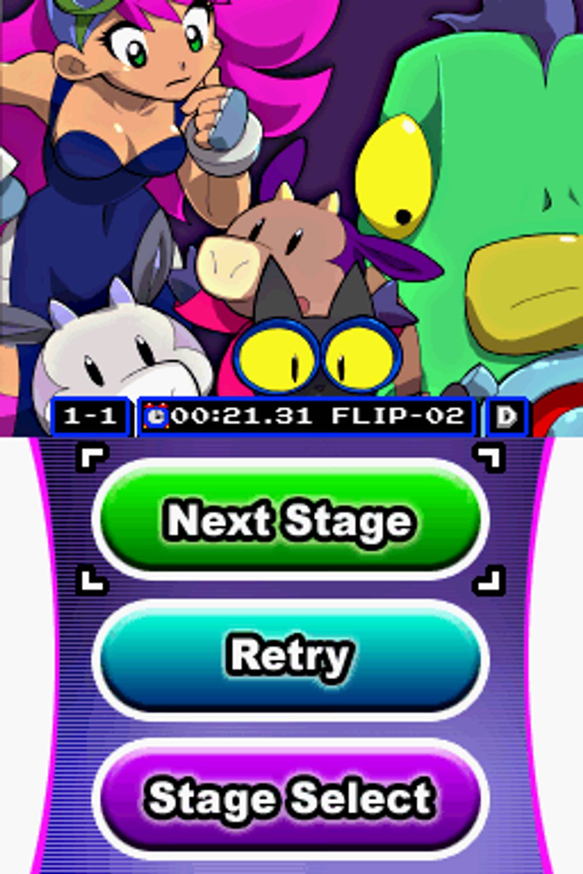 Mighty Flip Champs! ROM - NDS screenshot 6