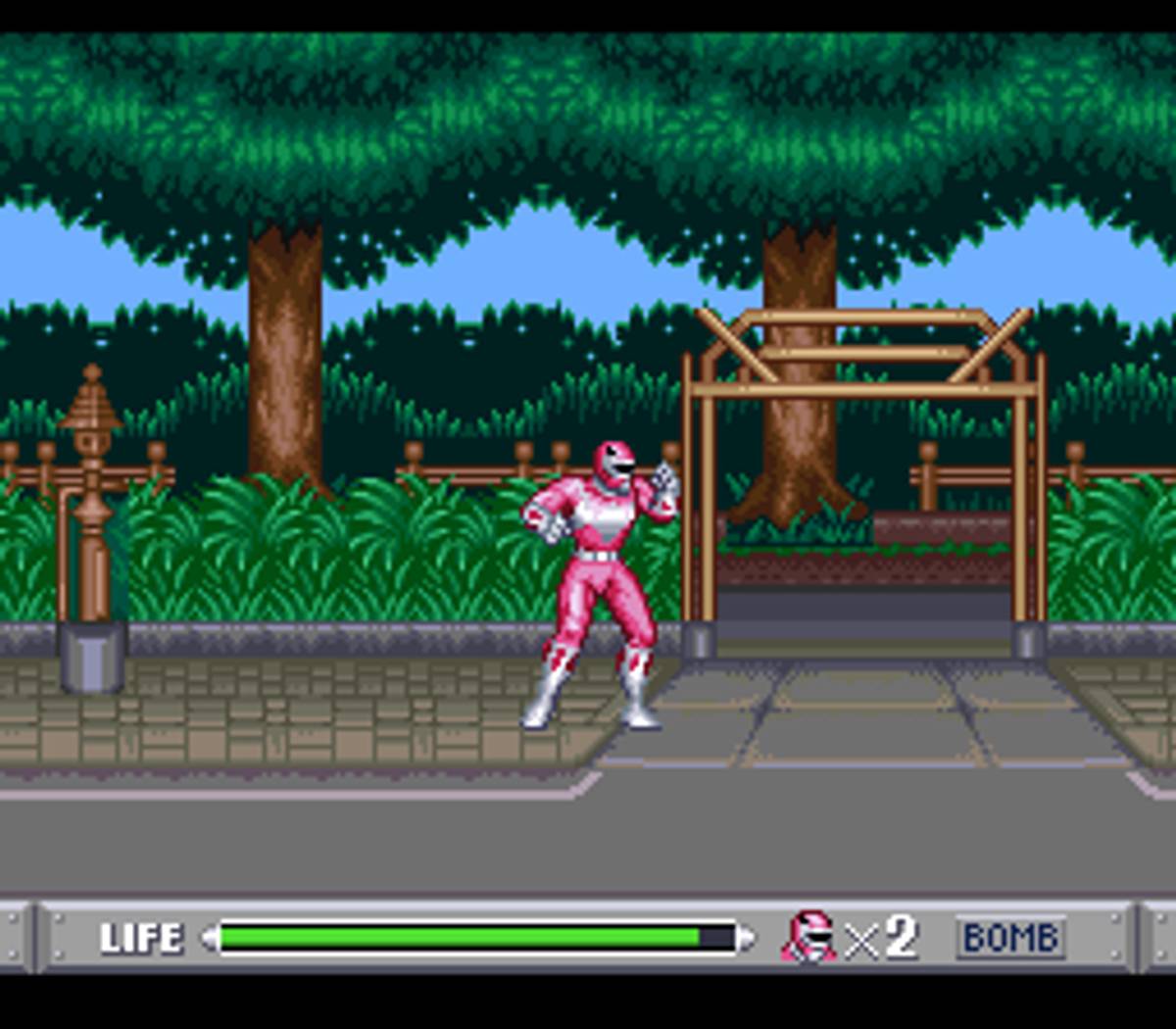 Mighty Morphin Power Rangers ROM - SNES screenshot 10