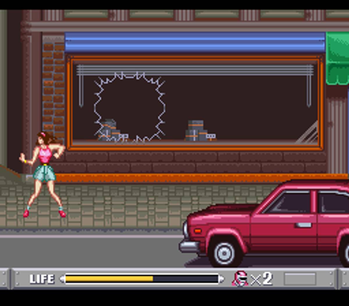 Mighty Morphin Power Rangers ROM - SNES screenshot 7