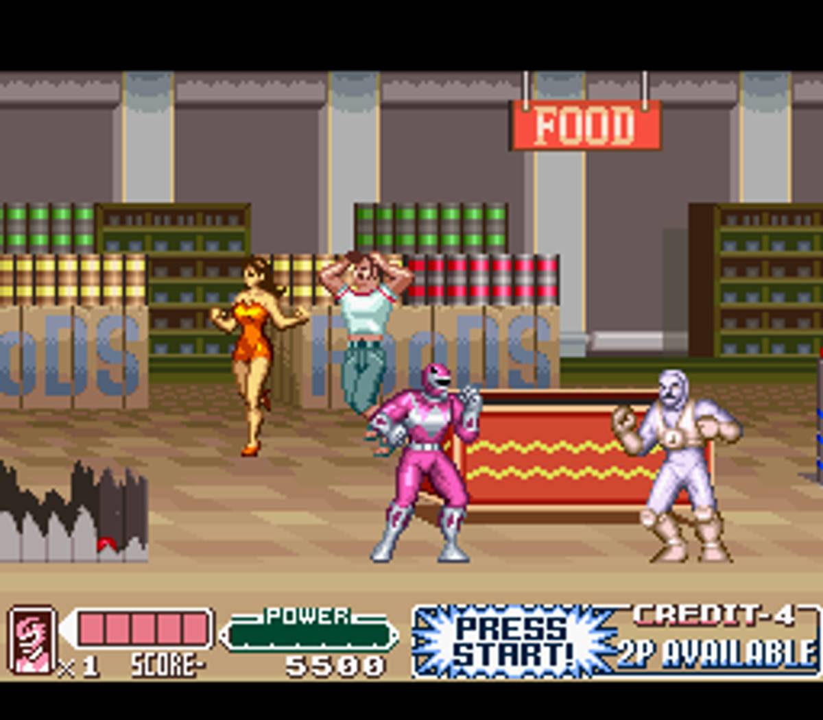 Mighty Morphin Power Rangers: The Movie ROM - SNES screenshot 8