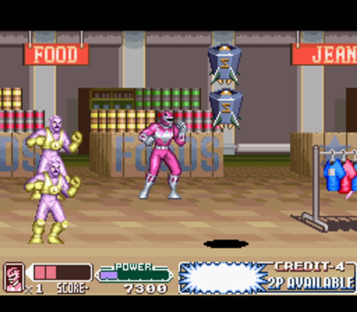 Mighty Morphin Power Rangers: The Movie ROM - SNES screenshot 9