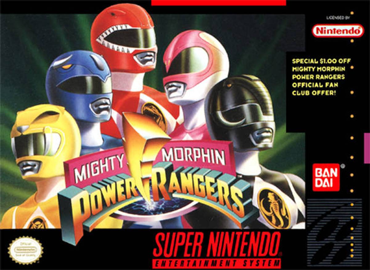 Download Torrent Mighty Morphin Power Rangers ROM – SNES