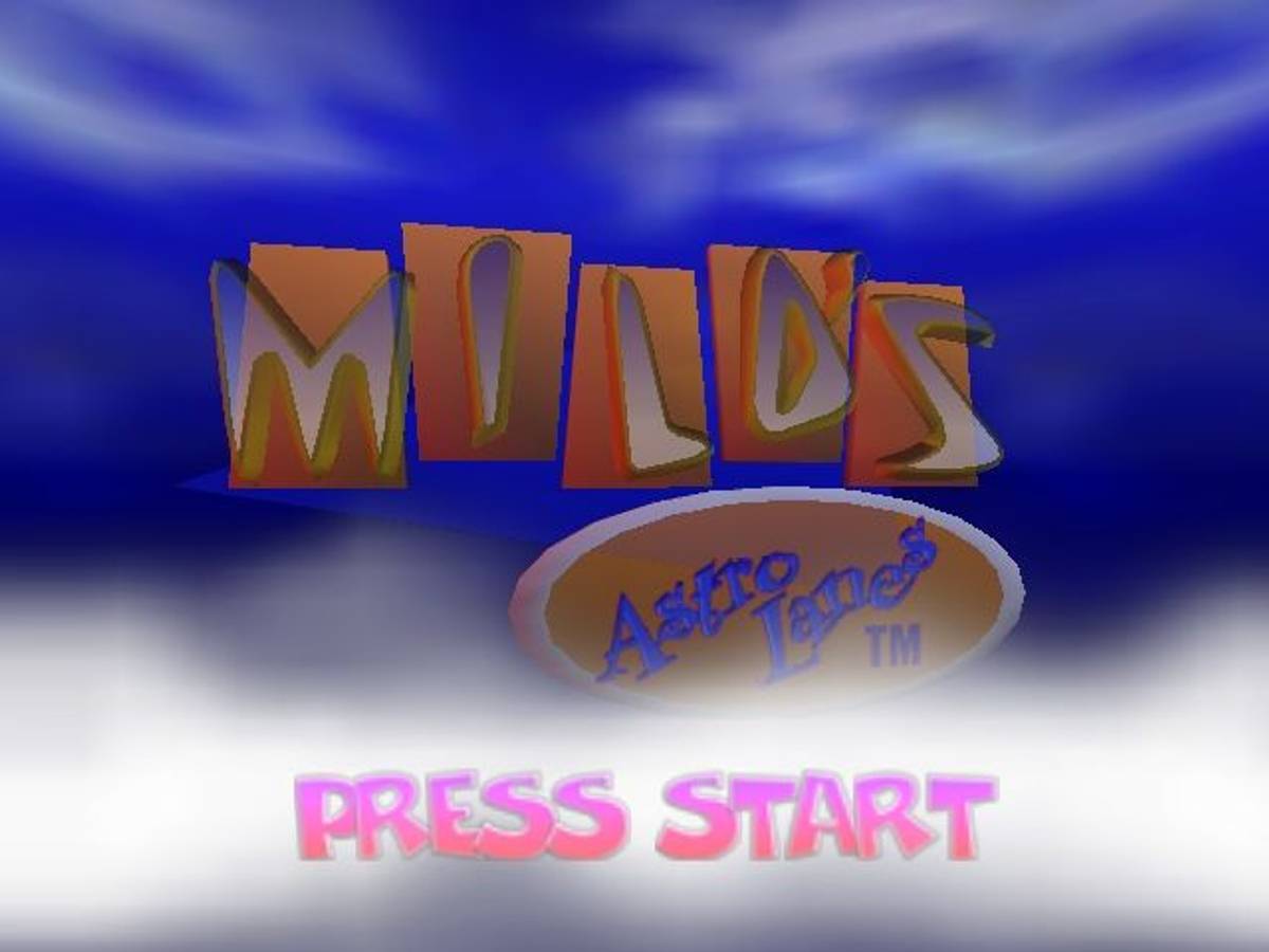 Milo's Astro Lanes ROM - N64 screenshot 1