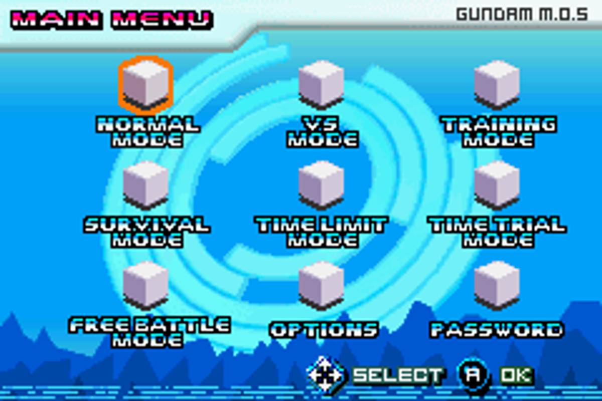 Mobile Suit Gundam Seed: Battle Assault ROM - GBA screenshot 2