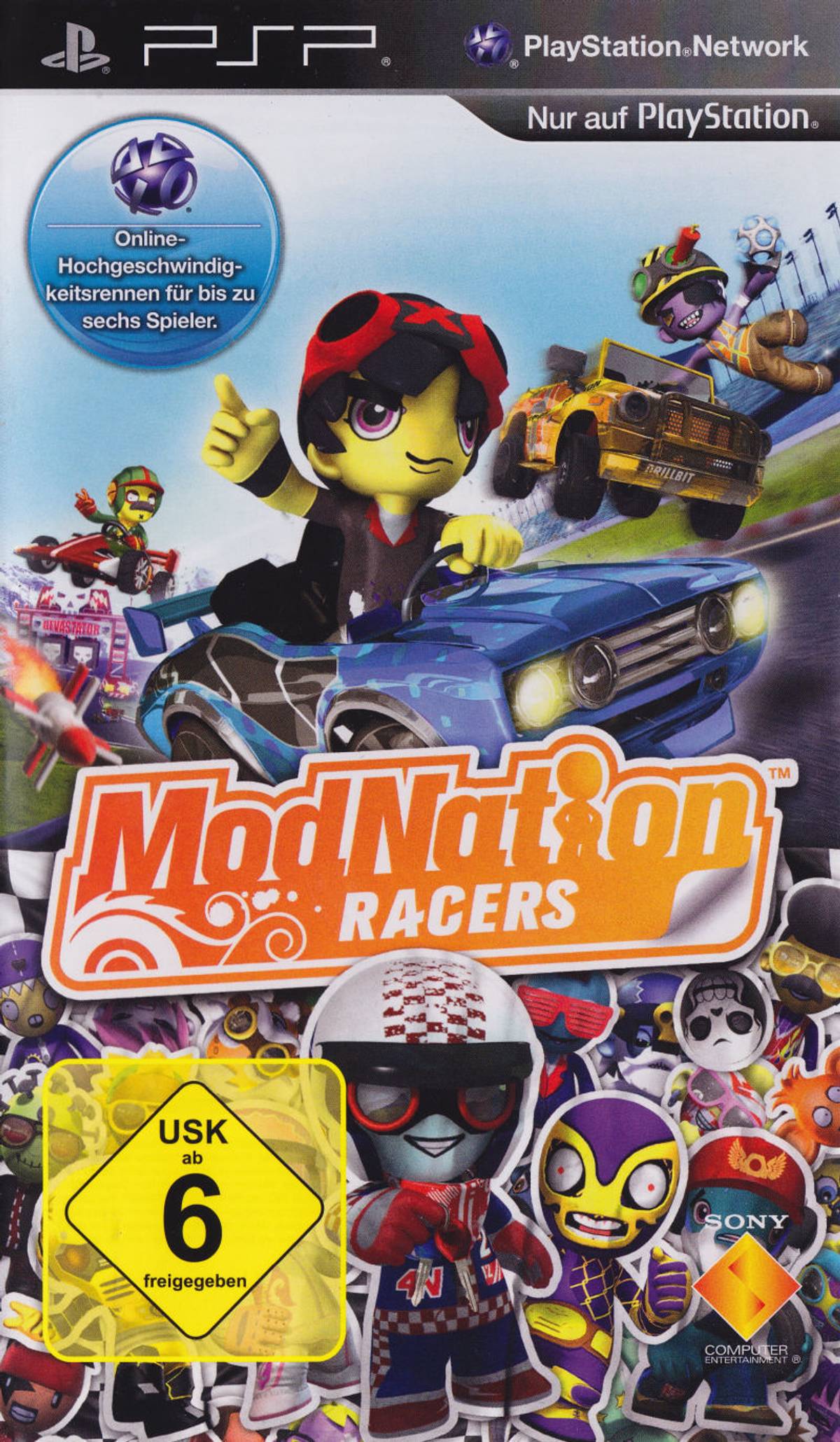 Download Torrent ModNation Racers ISO – PSP
