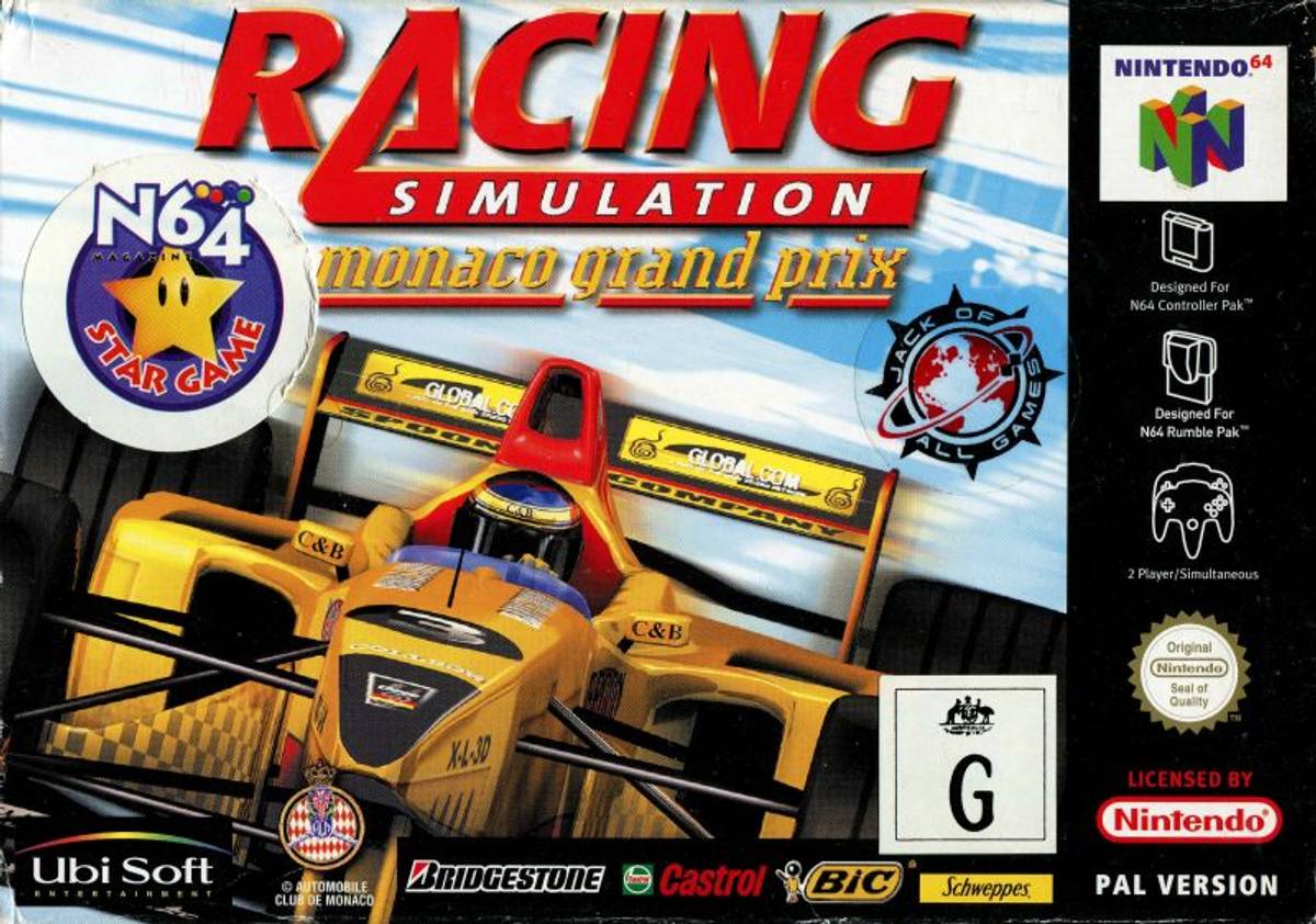 Download Torrent Monaco Grand Prix ROM – N64