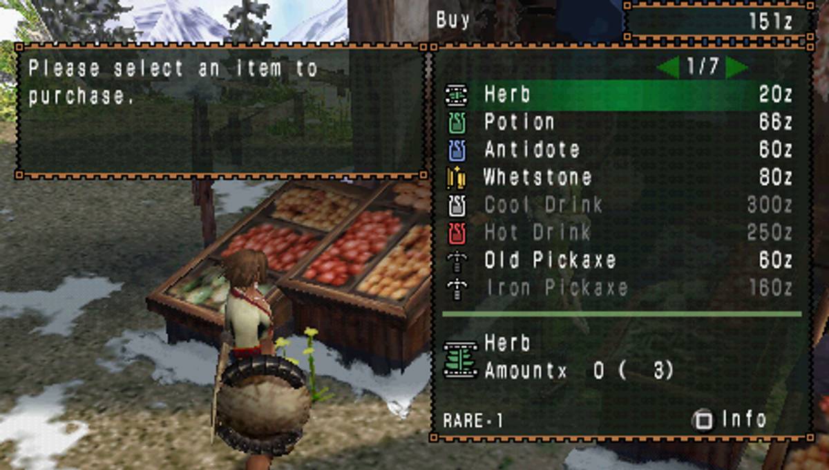 Monster Hunter: Freedom 2 ISO - PSP screenshot 6