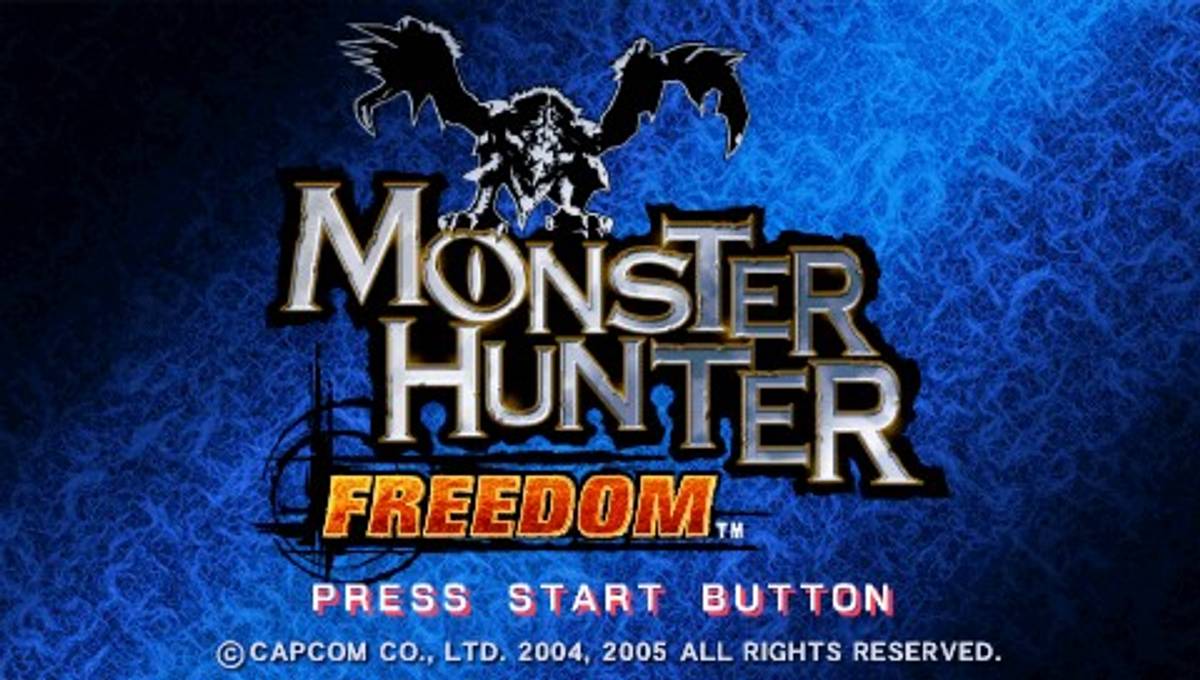 Monster Hunter: Freedom ISO - PSP screenshot 1
