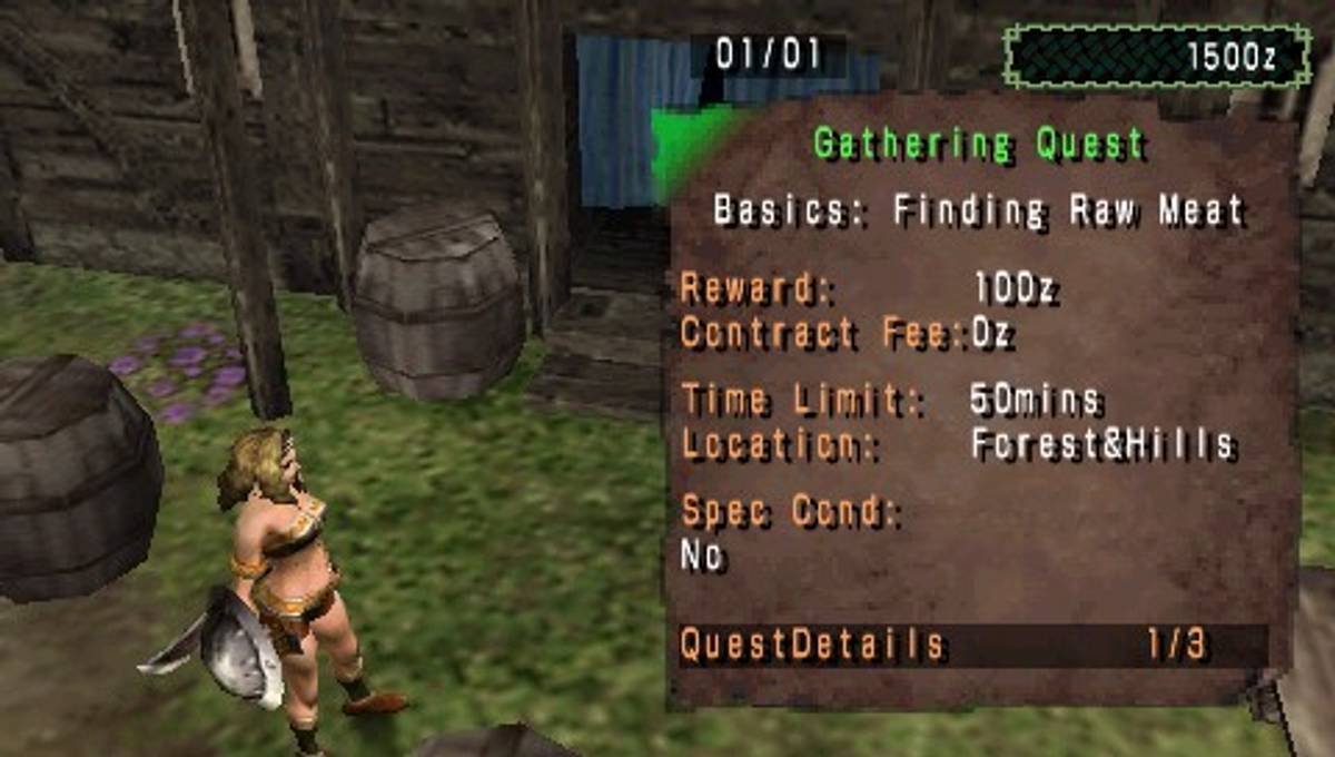 Monster Hunter: Freedom ISO - PSP screenshot 10
