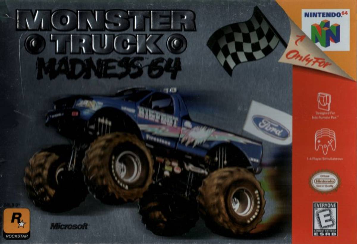 Download Torrent Monster Truck Madness 64 ROM – N64
