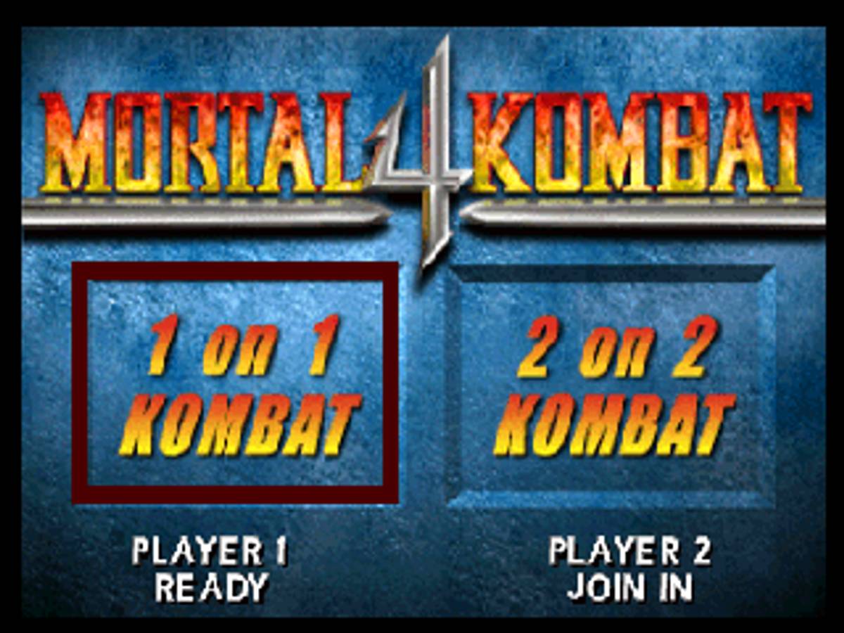 Mortal Kombat 4 ISO - PS1 screenshot 2