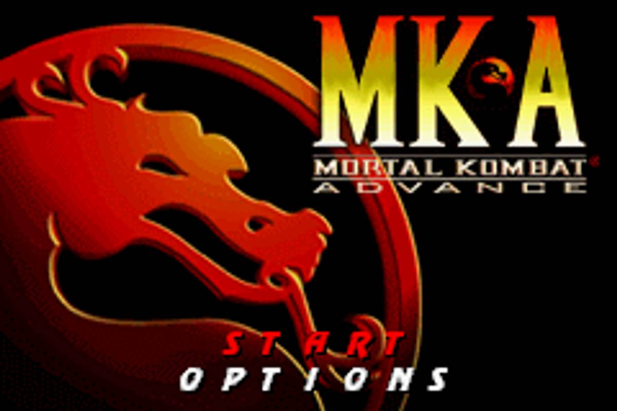 Mortal Kombat Advance ROM - GBA screenshot 1