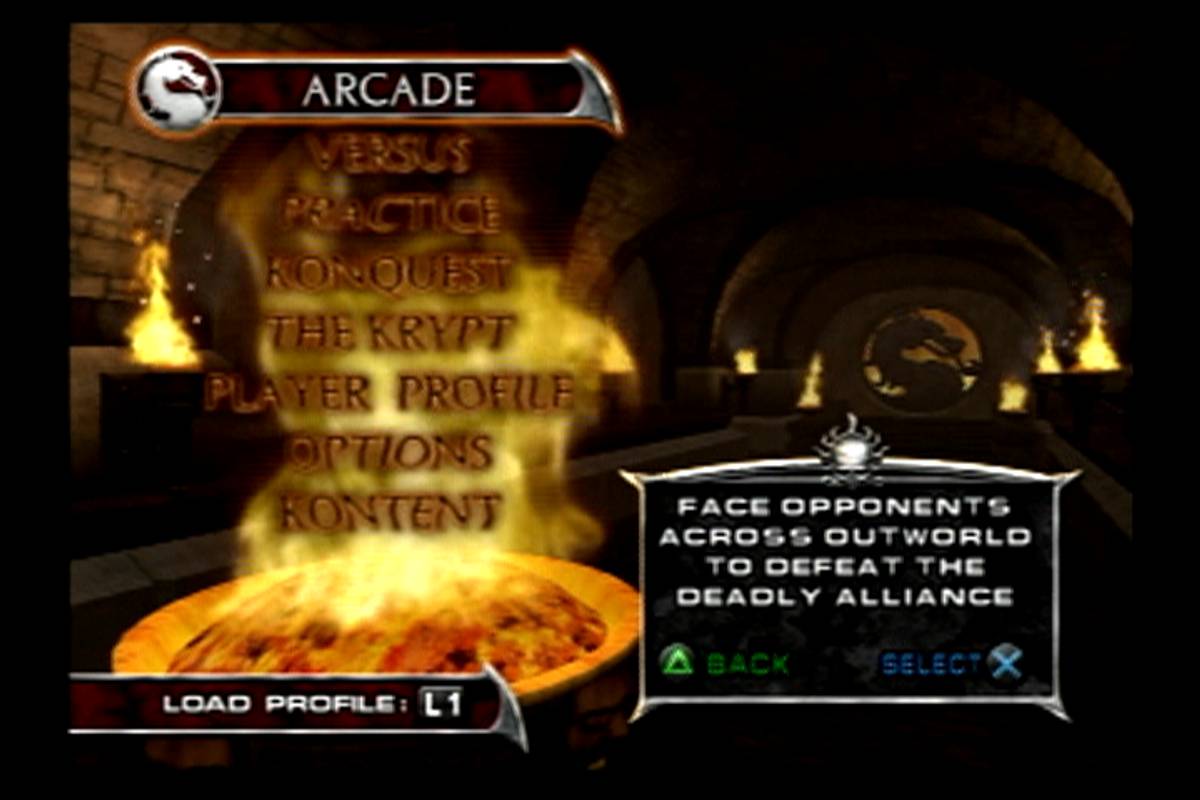 Mortal Kombat: Deadly Alliance ISO - PS2 screenshot 2