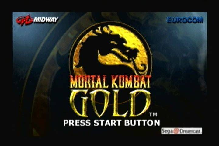 Mortal Kombat Gold ISO - Dreamcast screenshot 1