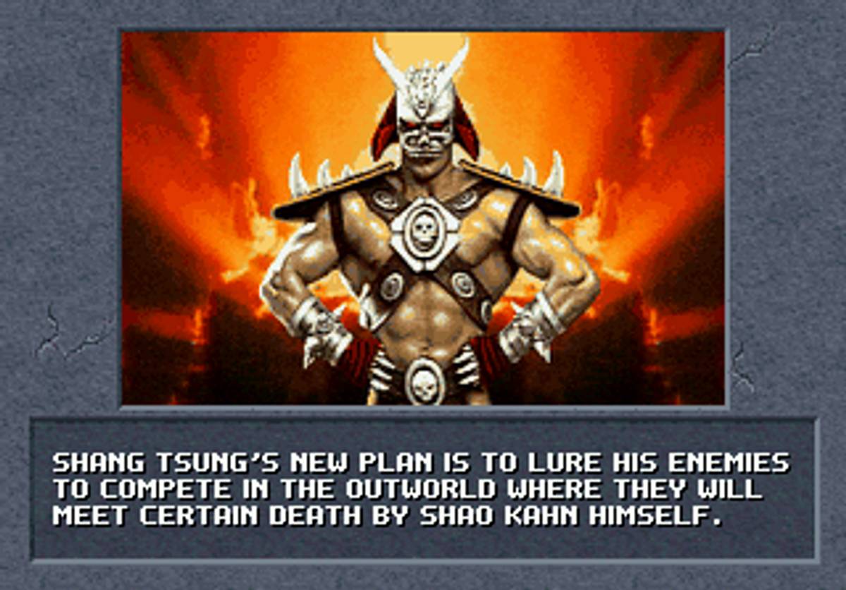 Mortal Kombat II ROM - Genesis screenshot 1