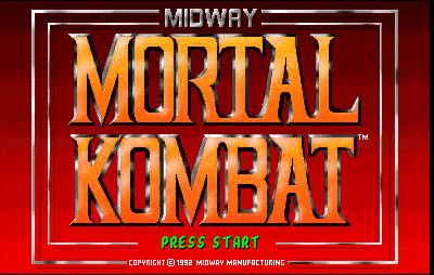 Mortal Kombat ROM - Arcade screenshot 1