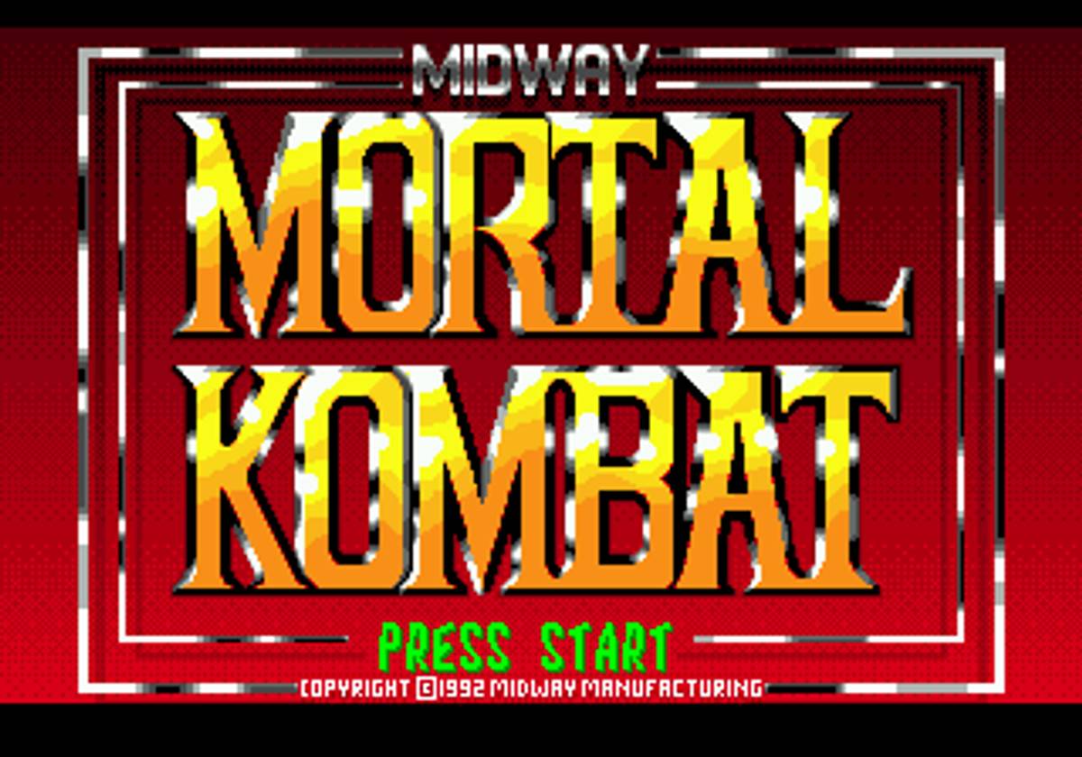 Mortal Kombat ROM - Genesis screenshot 1