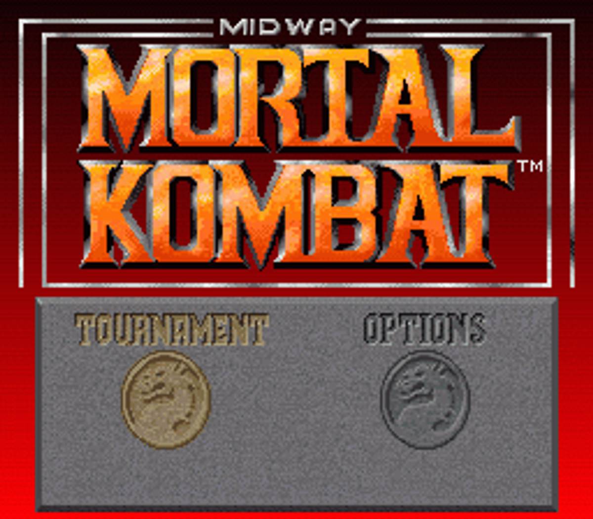 Mortal Kombat ROM - SNES screenshot 1