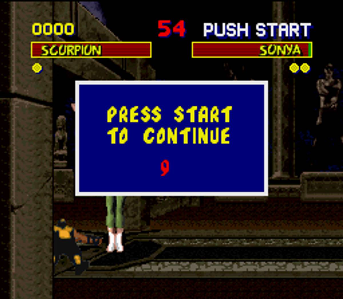 Mortal Kombat ROM - SNES screenshot 10