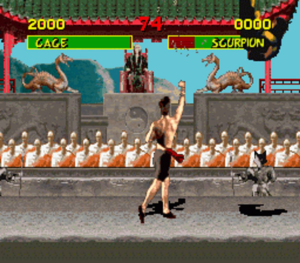 Mortal Kombat ROM - SNES screenshot 3
