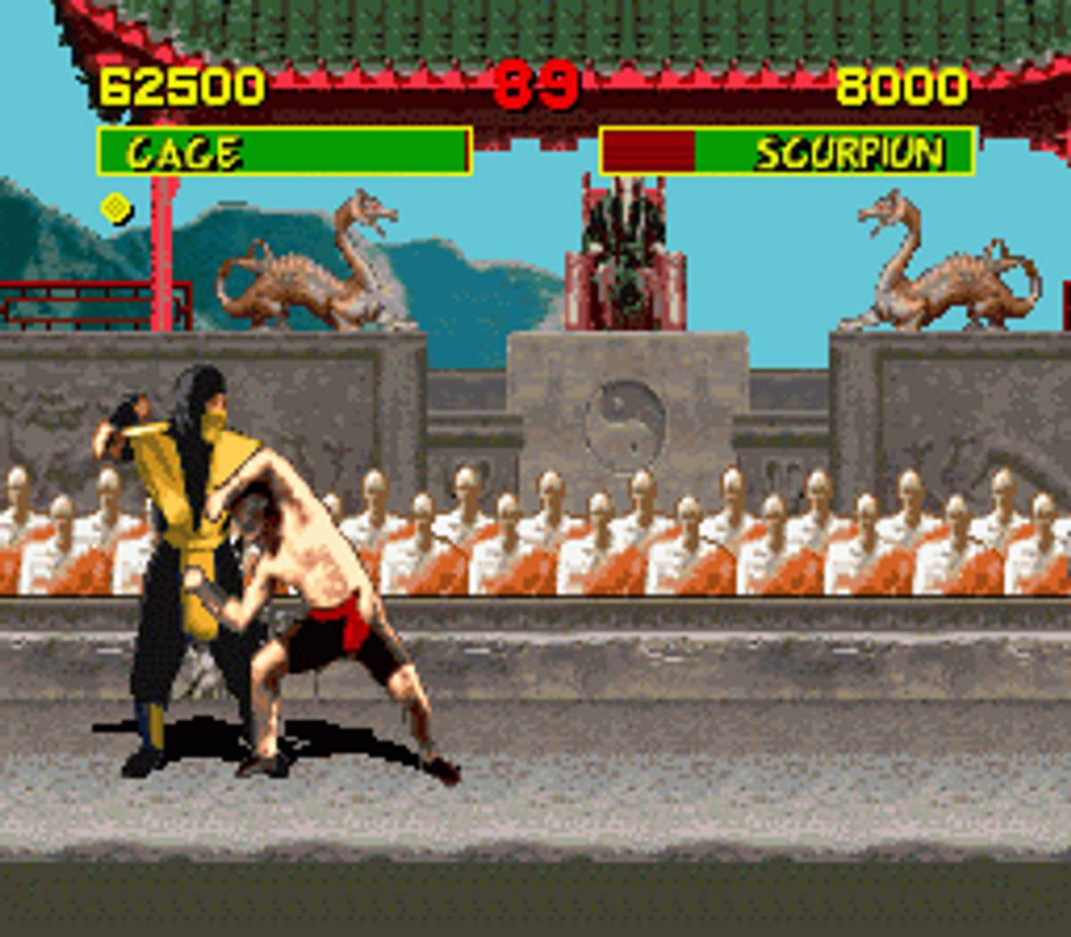 Mortal Kombat ROM - SNES screenshot 4
