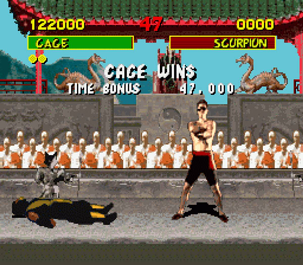 Mortal Kombat ROM - SNES screenshot 5