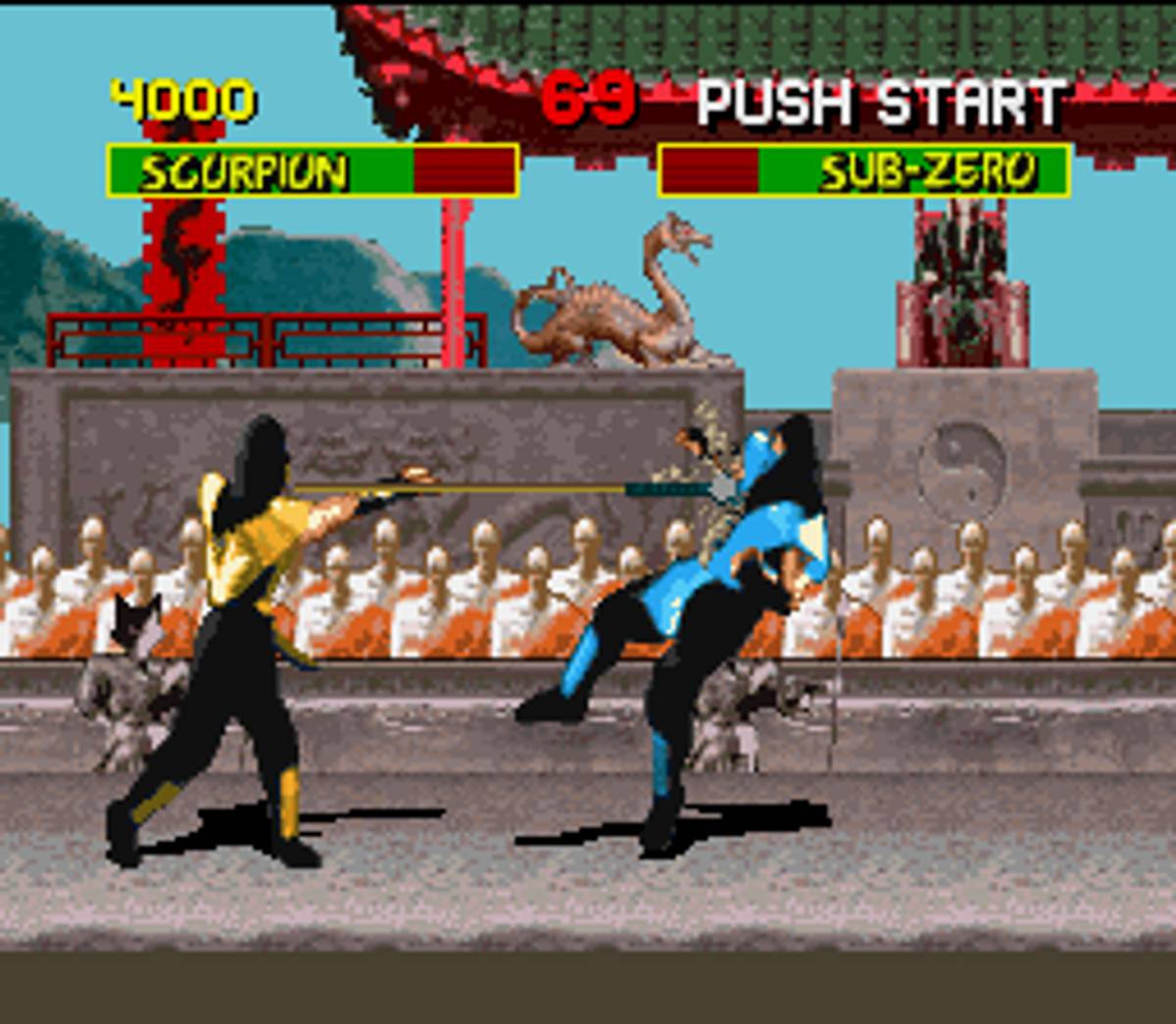 Mortal Kombat ROM - SNES screenshot 8