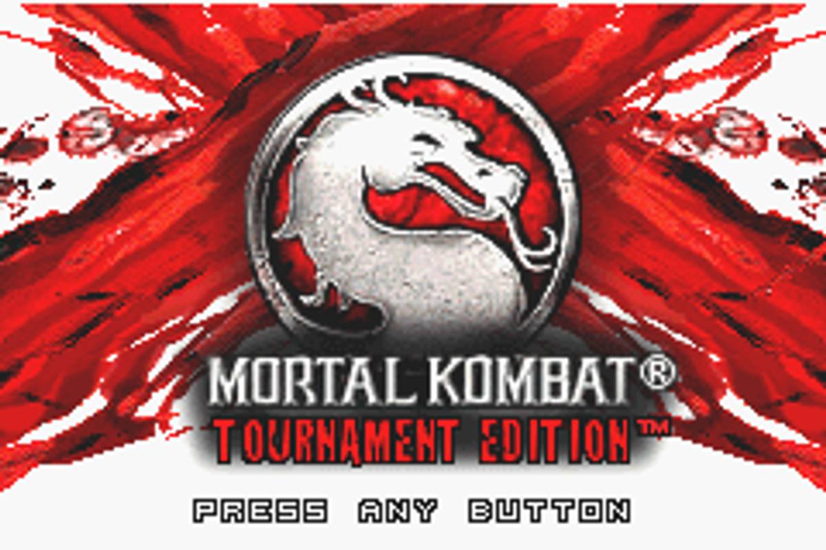Mortal Kombat: Tournament Edition ROM - GBA screenshot 1