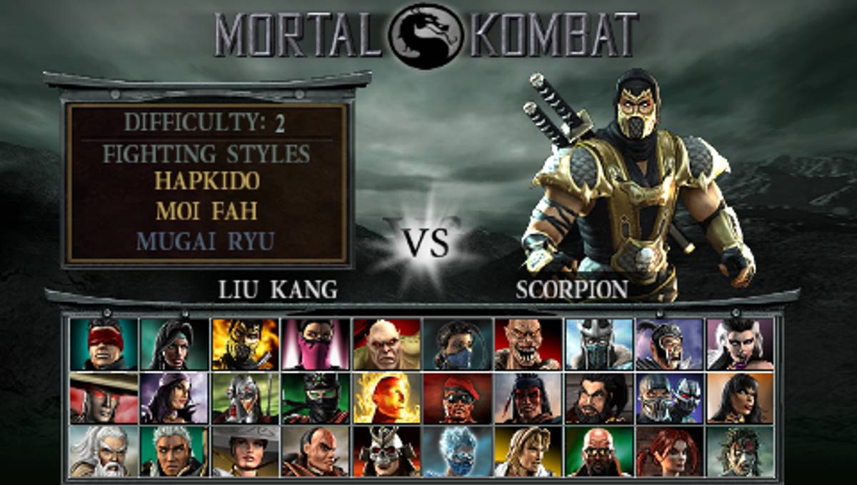 Mortal Kombat: Unchained ISO - PSP screenshot 4