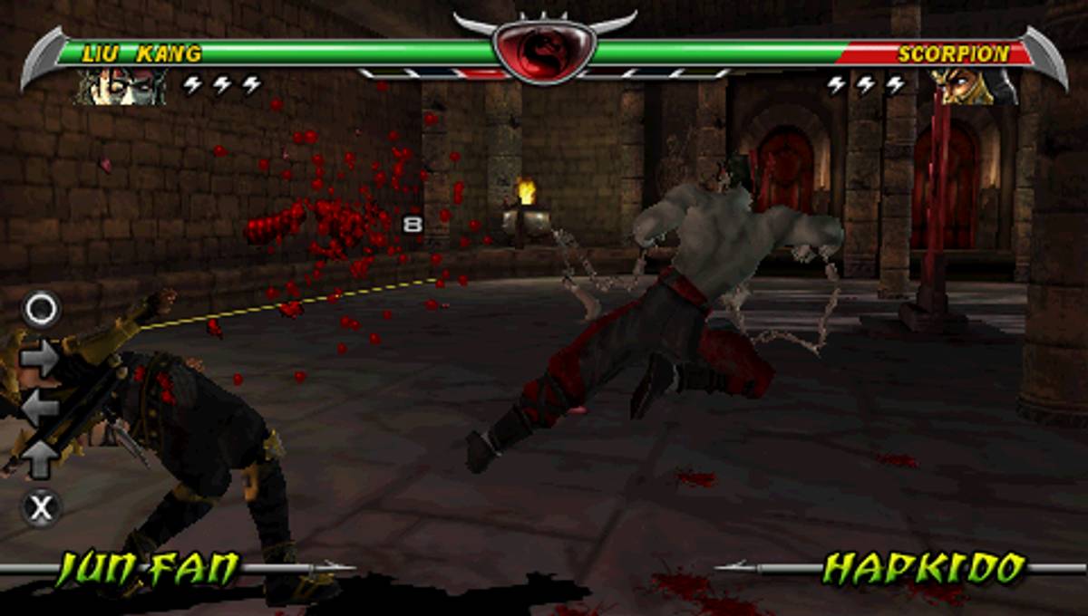 Mortal Kombat: Unchained ISO - PSP screenshot 5