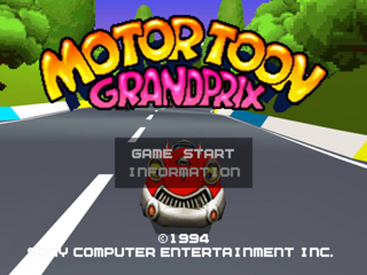 Motor Toon Grand Prix ISO - PS1 screenshot 1