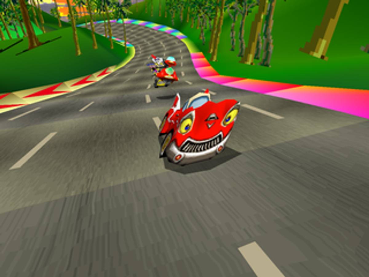 Motor Toon Grand Prix ISO - PS1 screenshot 1